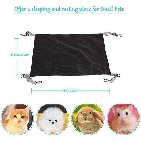 Waterproof Hanging Cat Hammock for Cages or Chairs