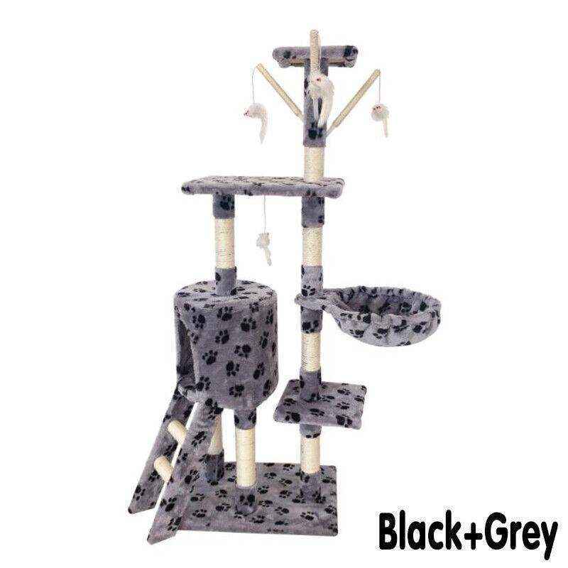 Multi-Level Cat Tower Cat Tree 4 Colours