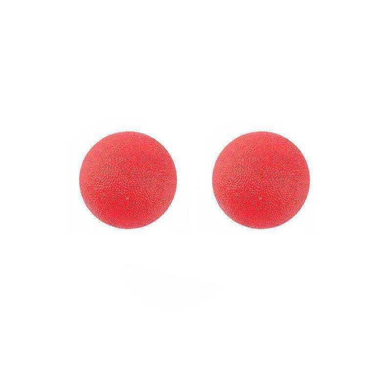 2x Dog Training Toy Rubber Ball 3 Size