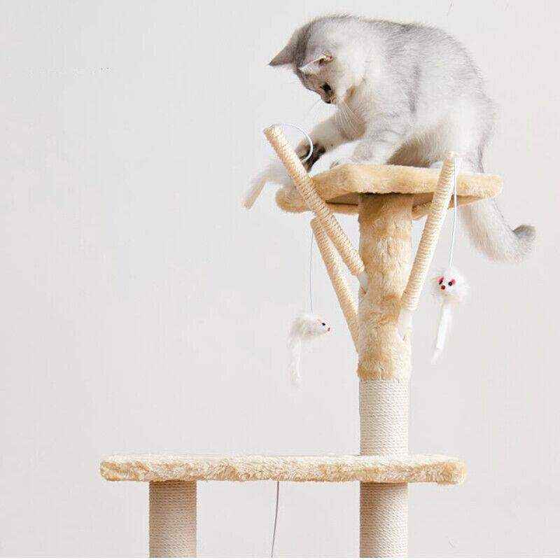Multi-Level Cat Tower Cat Tree 4 Colours