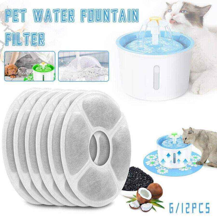 Replacement Carbon Filters for pet water fountains