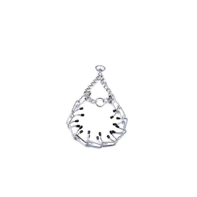 Adjustable Chain Dog Collar Metal Training Collar