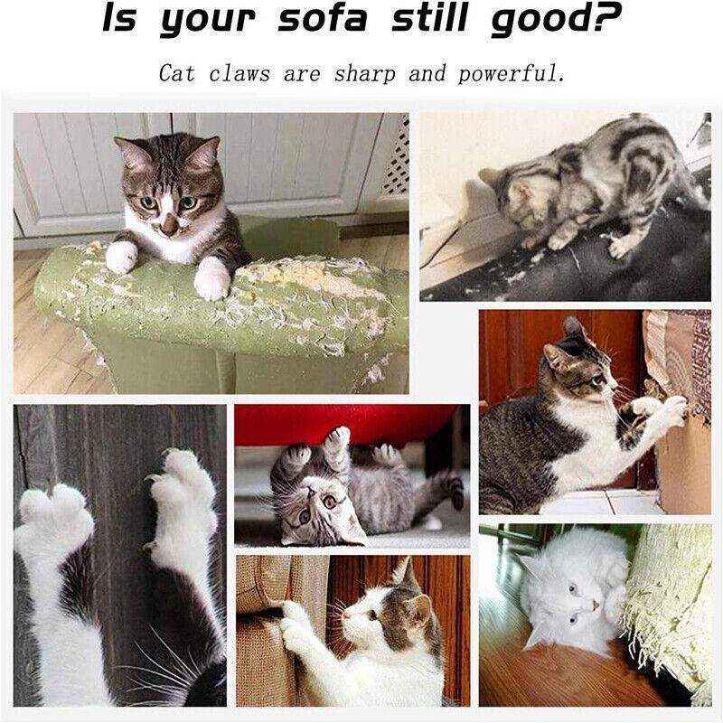 Multi-Use Cat Scratching Mat for Furniture Protection & Play