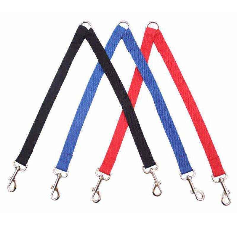 Tangle-Free Double Dog Lead for Two Pets Walking Convenience