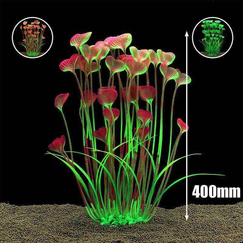 Faux Aquarium Plants Artificial Water Plants 40cm 3 Colours