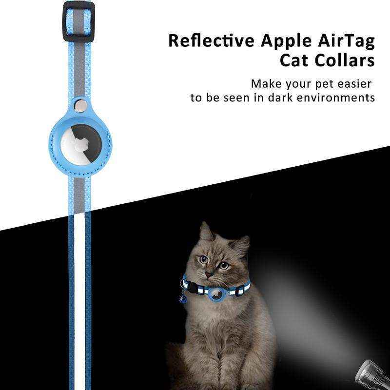 Cat Collar For Apple AirTag designer 6 Colours