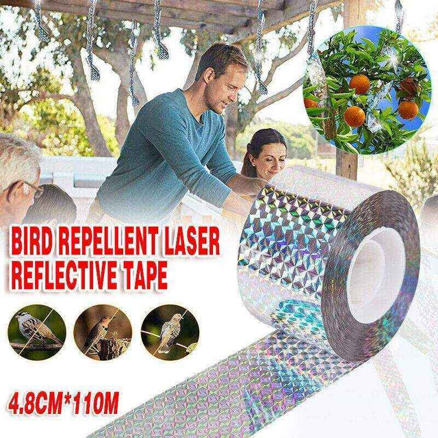 Pigeon Deterrent Solution - Bird Repellent Tape