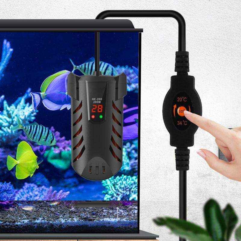 Thermosafe LED Digital Aquarium Water Heater 50-200W