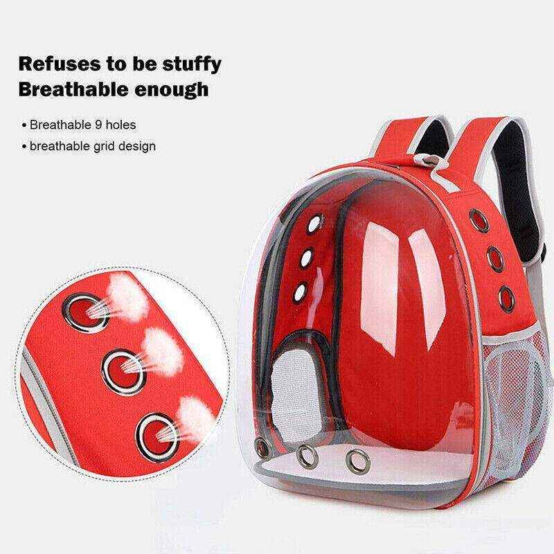Space Capsule Cat Bubble Backpack Durable Pet Carrier