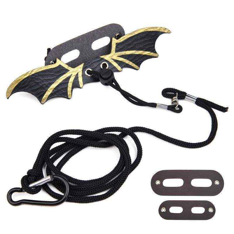 Adjustable Lizard Harness with Cool Leather Wings