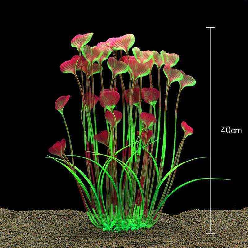Faux Aquarium Plants Artificial Water Plants 40cm 3 Colours