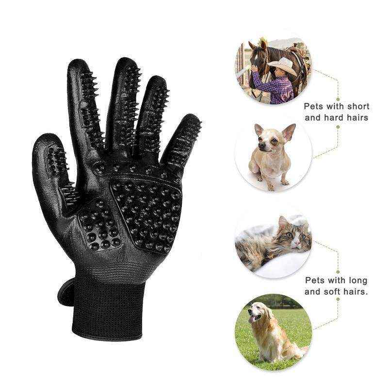 Versatile Dog Washing Gloves for grooming and bathing