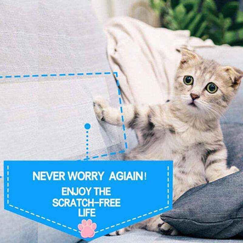Durable and Invisible Couch Guard for Cats to Protect Furniture