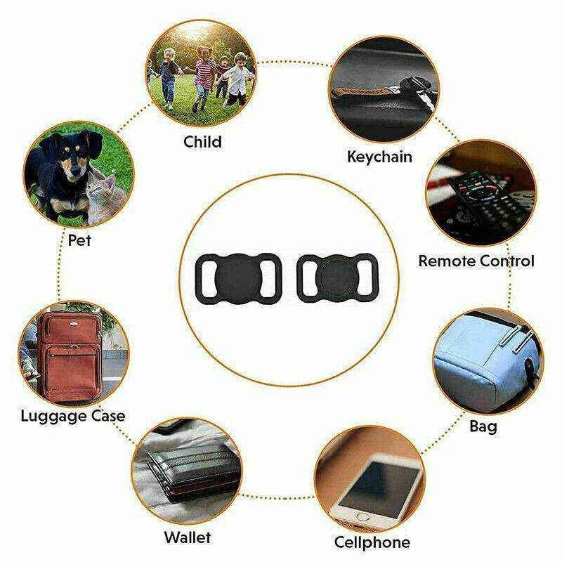 Durable silicone AirTag Cover in vibrant colors for secure and stylish protection