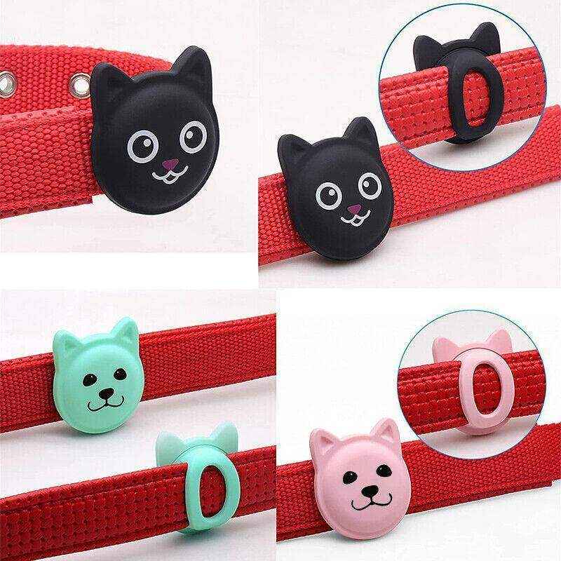 Durable Silicone Airtag Case for Pet Collars