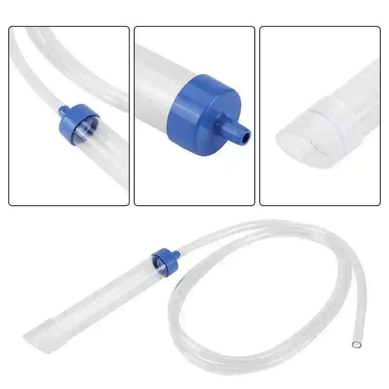 Efficient Aquarium Gravel Cleaner with Syphon