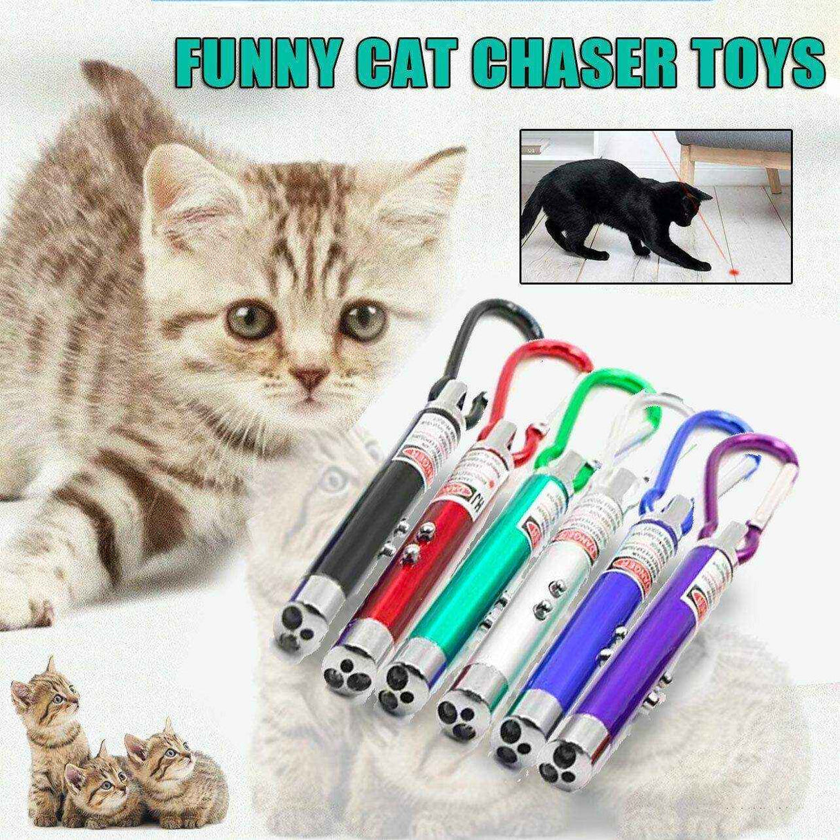 Cat Laser Toy for Interactive Play