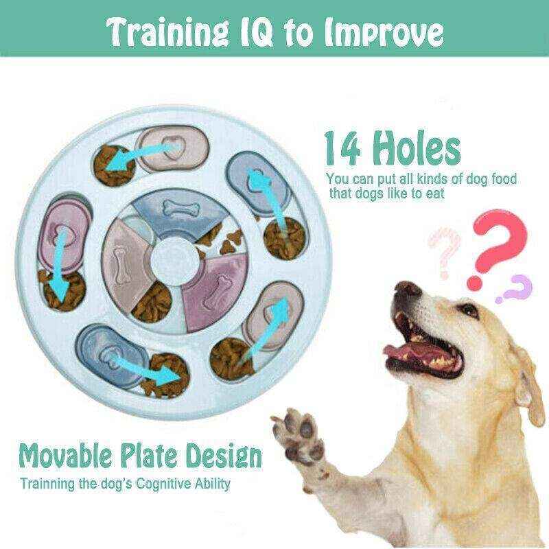 Interactive Dog Puzzle Feeder