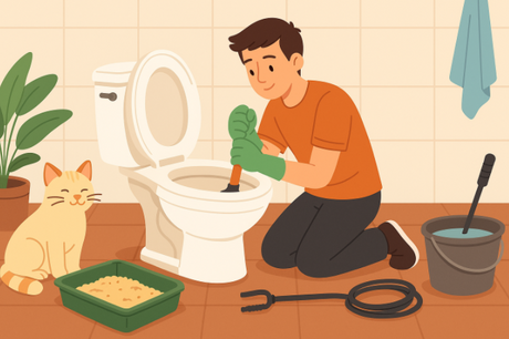 Flushable Cat Litter Explained: How to Use It Safely and Avoid Costly Clogs