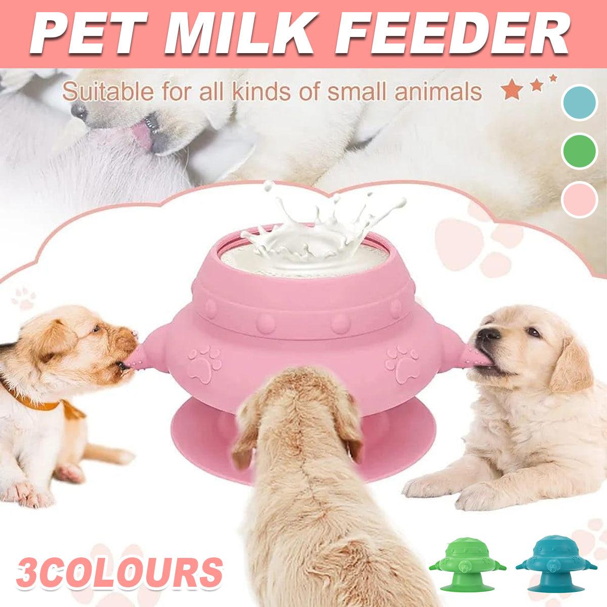 Pet Feeding Water Feeding Artifact Silicone Pet Breast-feeding Anti-choking