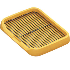 Flat Dog Toilet Tray With Iron Frame