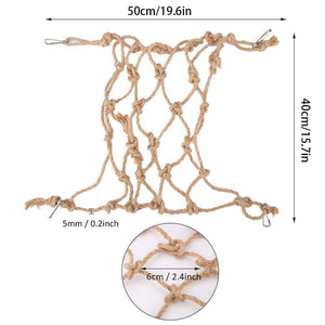 Durable Budgie Hammock for Small Pets and Cages