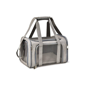 Pet Travel Bag - Foldable Breathable Cat & Dog Carrier (50cm)