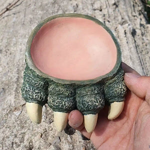 Dinosaur Claw Reptile Water Dish