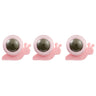 Snail Shape Catnip Toy Set With Adhesive Back and Mint Ball