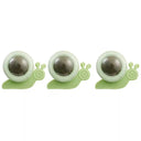 Snail Shape Catnip Toy Set With Adhesive Back and Mint Ball