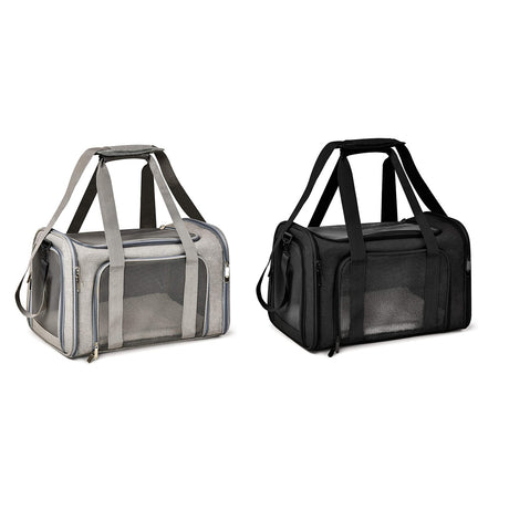 Foldable 50cm pet carrier bag for cats and small dogs – product view 3