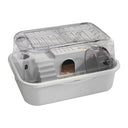Double-Level Hamster Cage With Acrylic Lid 35cm