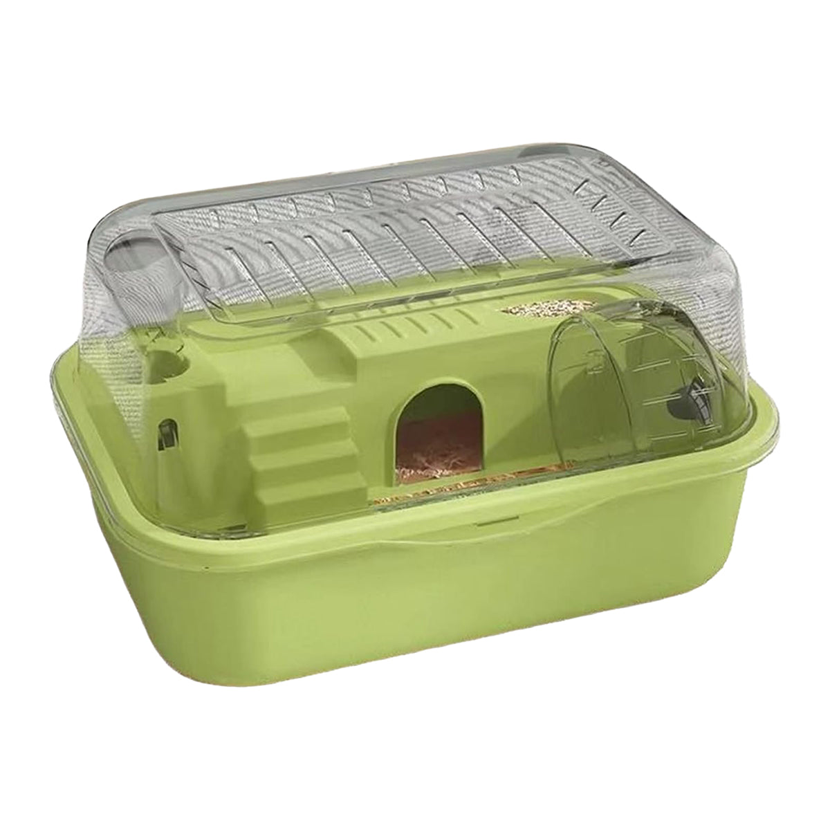 Double-Level Hamster Cage With Acrylic Lid 35cm