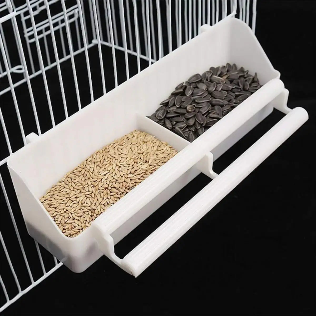Large Hanging Bird Feeder And Water Bowl Set For Small Birds