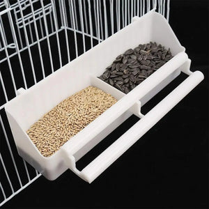 Large Hanging Bird Feeder And Water Bowl Set For Small Birds