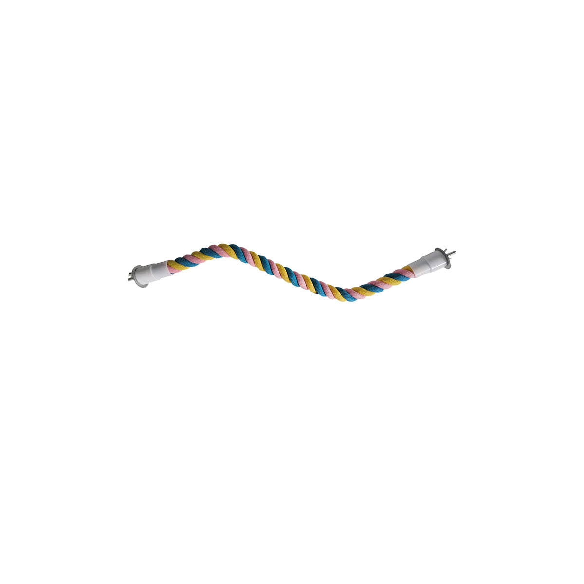 U-Shaped Parrot Climbing Rope Perch Flexible Bird Cage Toy