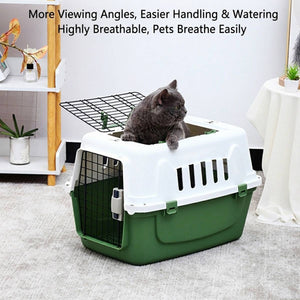 Pet Airline Crate - Travel Carrier for Cats & Dogs (IATA Style)