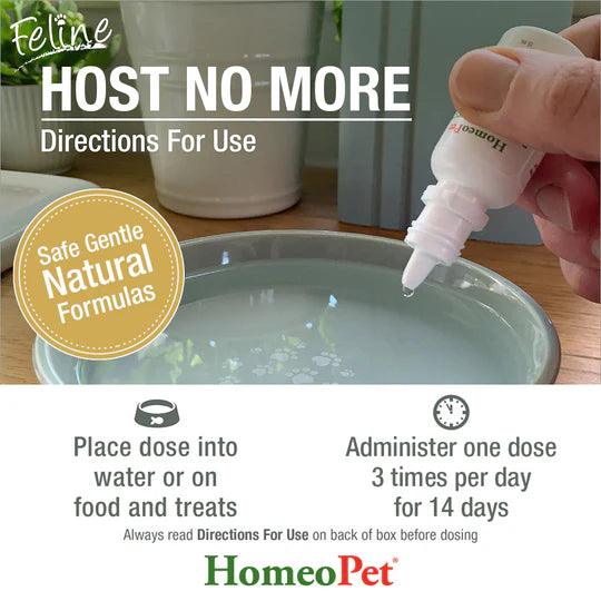HomeoPet Feline Host No More 15ml