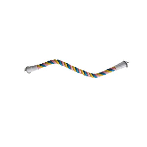 U-Shaped Parrot Climbing Rope Perch Flexible Bird Cage Toy