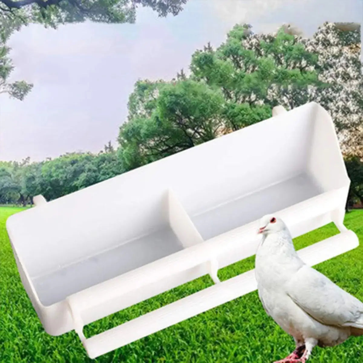 Large Hanging Bird Feeder And Water Bowl Set For Small Birds