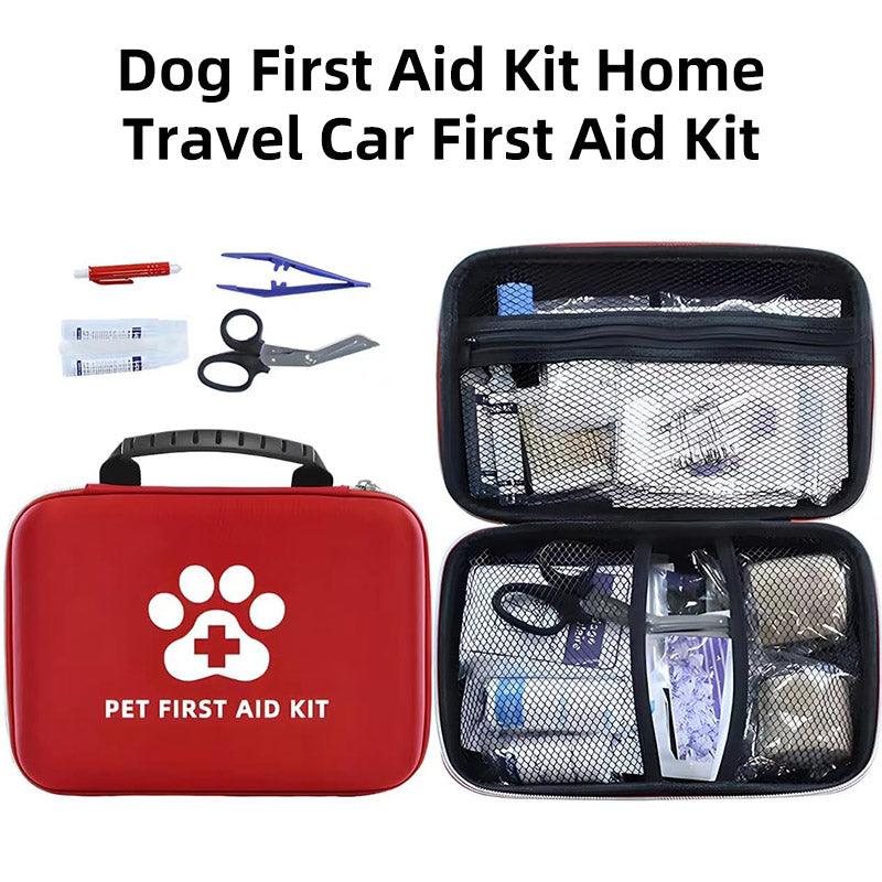 Essential Dog First Aid Kit 101-Piece Pet Emergency Medical Set