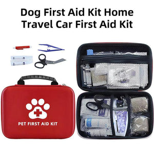 Essential Dog First Aid Kit 101-Piece Pet Emergency Medical Set