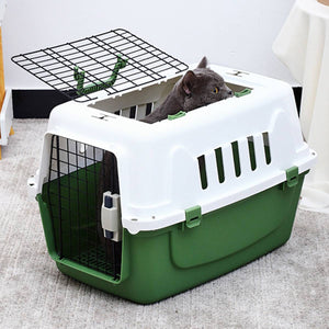 Pet Airline Crate - Travel Carrier for Cats & Dogs (IATA Style)