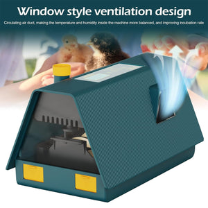 Smart 10 Egg Incubator With Automatic Turning & LED Candling