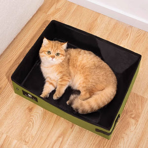 Portable Foldable Cat Litter Box Waterproof