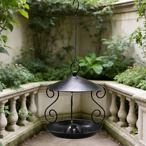 Hanging Metal Bird Feeder for Outdoor Garden & Wild Birds