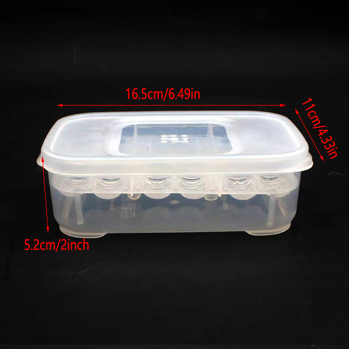 Lizard Hatching Box 12 Holes Reptile Egg Incubator