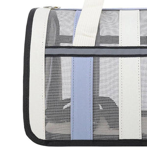 Spacious Travel Bag with Mesh Ventilation Ideal Pet Carriers for Cats