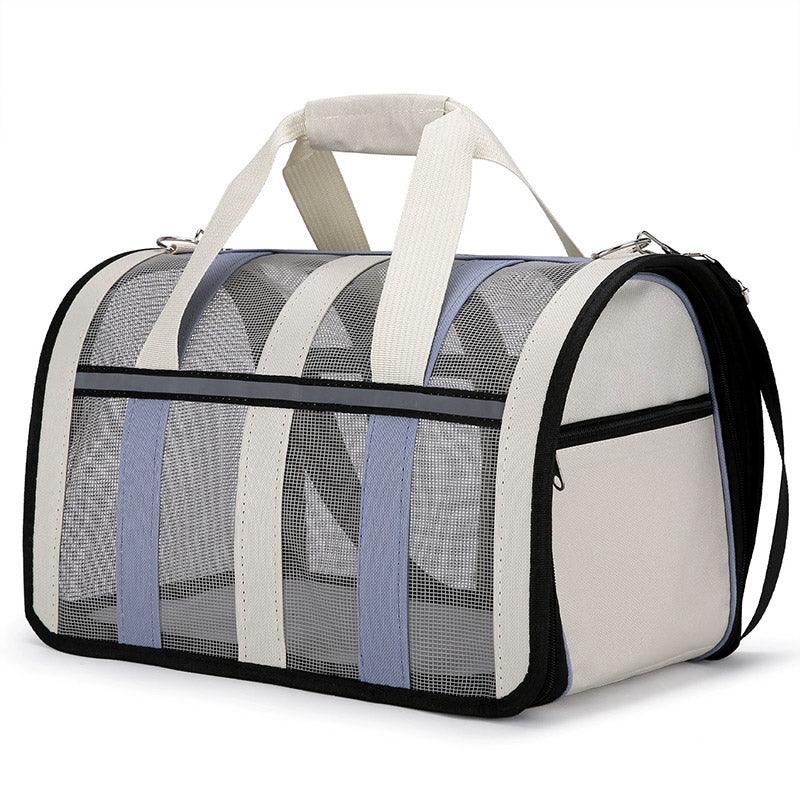 Spacious Travel Bag with Mesh Ventilation Ideal Pet Carriers for Cats