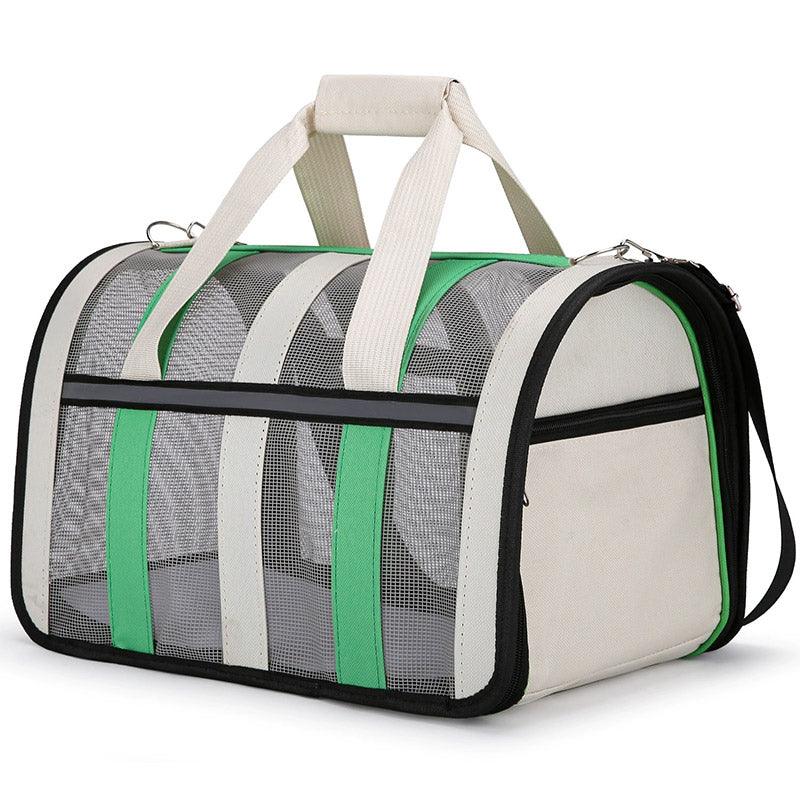 Spacious Travel Bag with Mesh Ventilation Ideal Pet Carriers for Cats